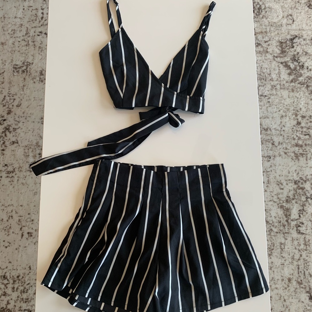 Two piece romper
